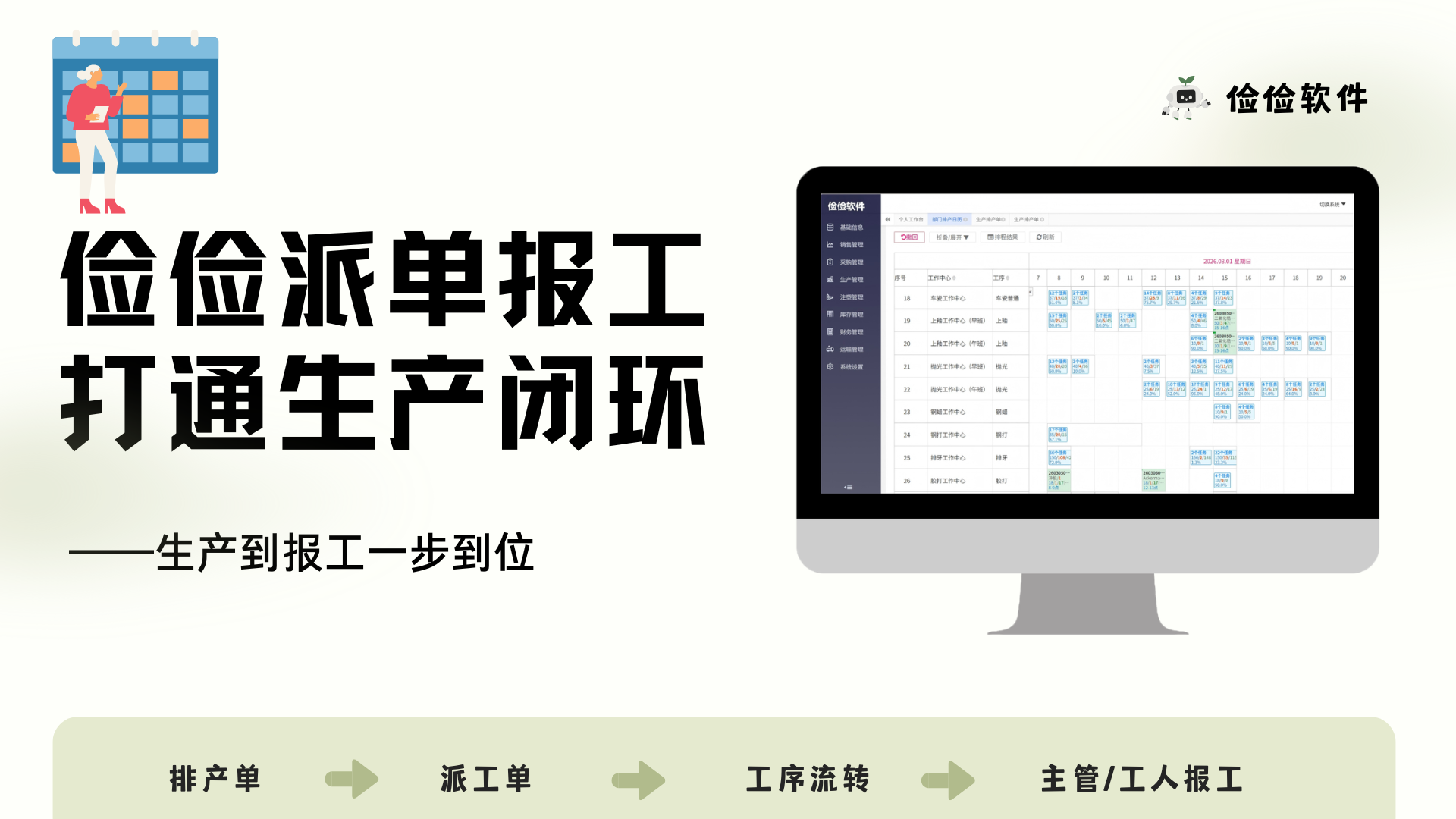 派单 + 报工一套系统全搞定！解决生产计划 “落地难” 痛点